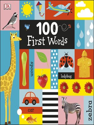 cover image of 100 First Words